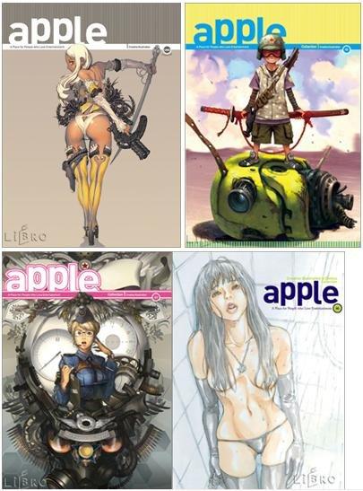 現貨特價 韓國原裝進口全彩畫冊 Apple Collection 全四集優惠組